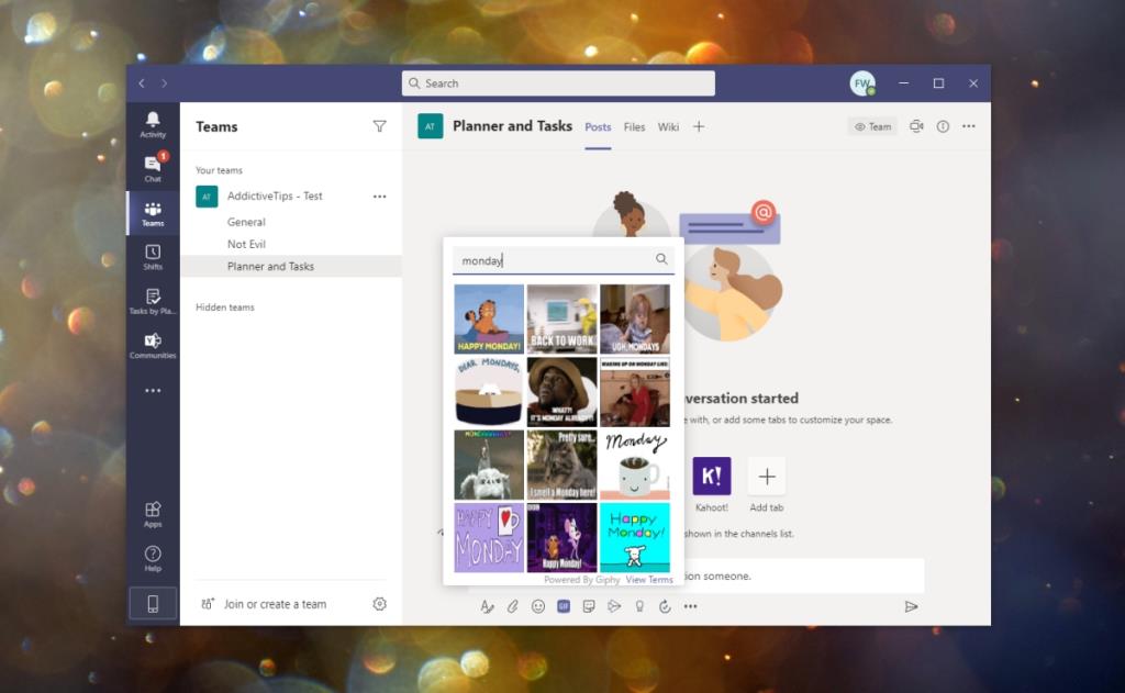 Come usare emoji, reazioni e GIF di Microsoft Teams