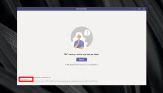 كيفية إصلاح رمز خطأ Microsoft Teams 6