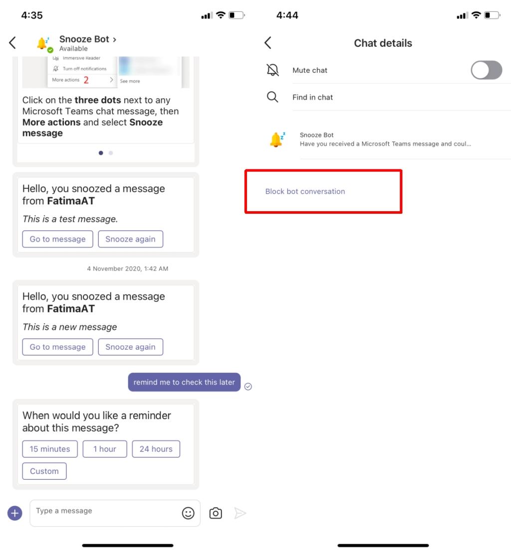 Cara memblokir seseorang di Microsoft Teams