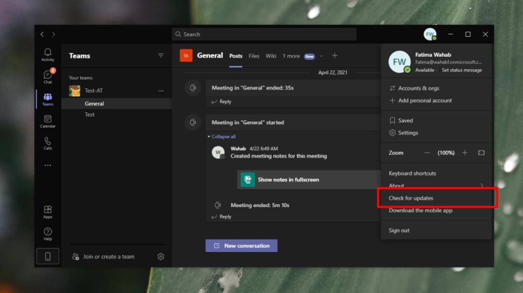 Cara membetulkan Microsoft Teams terus muncul pada skrin pada Windows 10