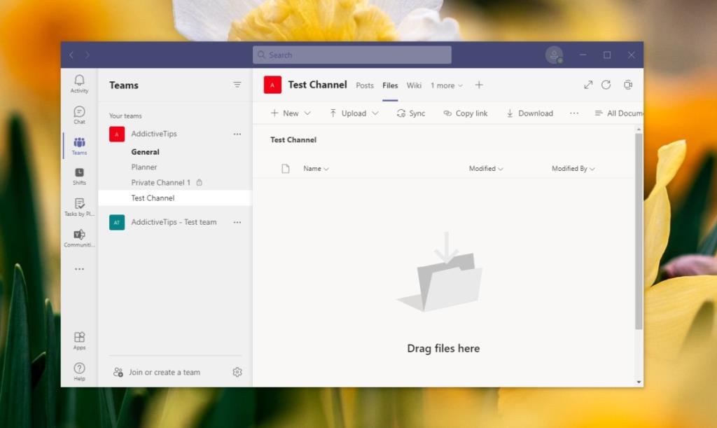 Cara mengunggah file ke Microsoft Teams