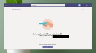 Error: solicite a su administrador que habilite Microsoft Teams (CORREGIDO)