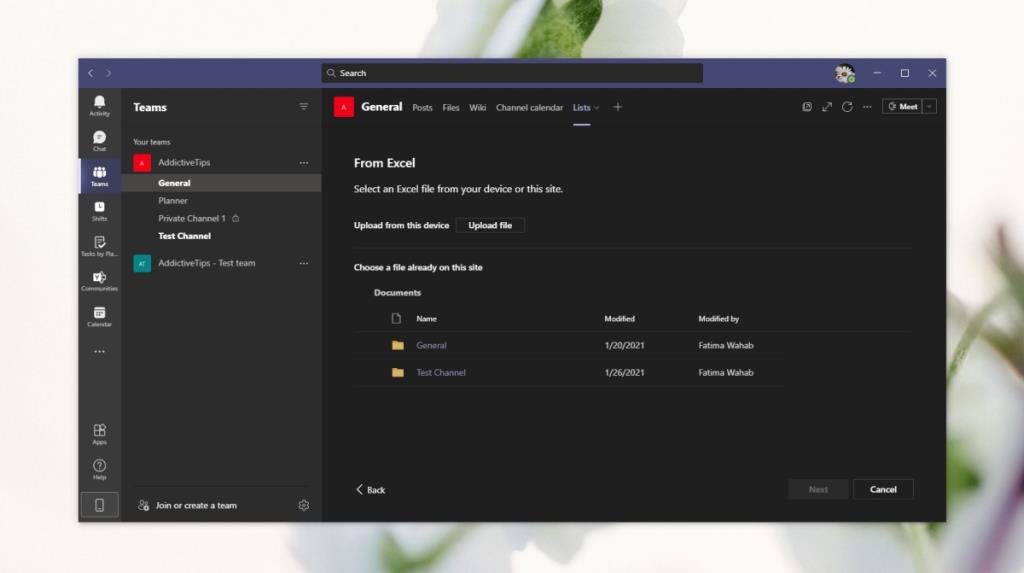 Cómo configurar y usar listas de Microsoft Teams