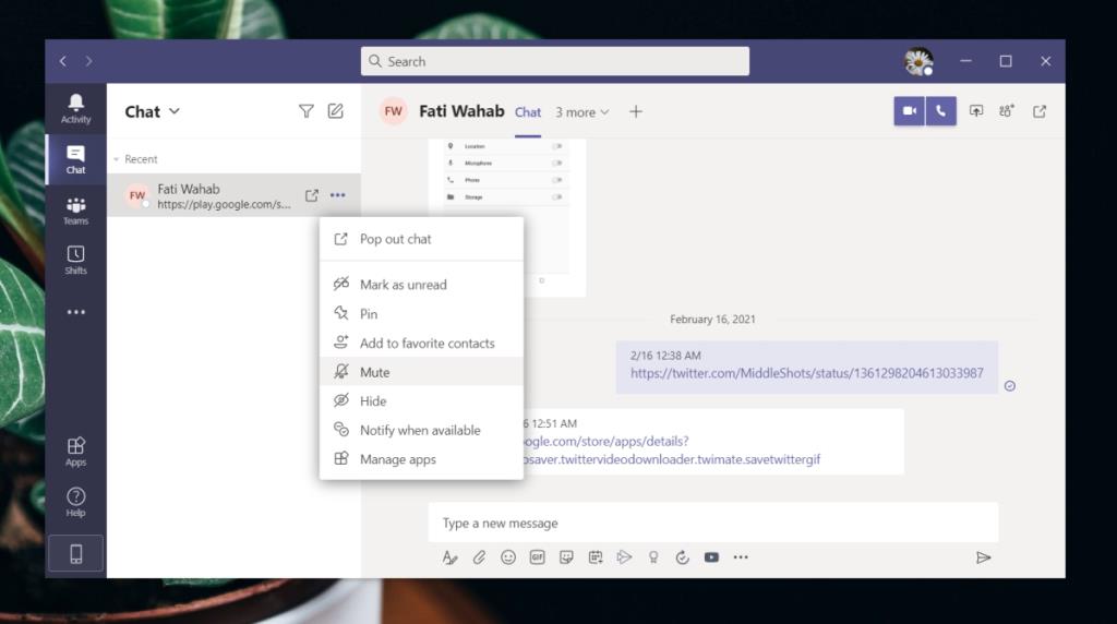 Cara memblokir seseorang di Microsoft Teams