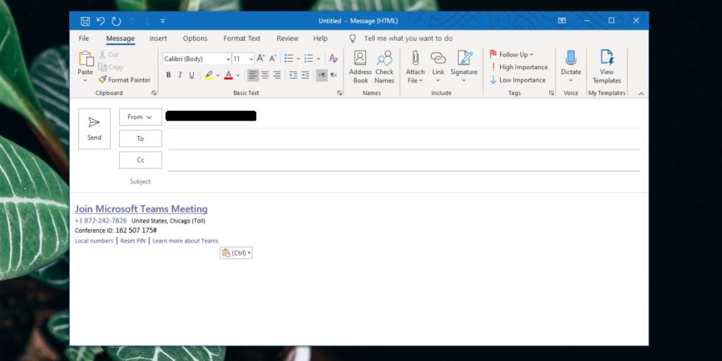 MicrosoftTeams会議の招待状を送信する方法
