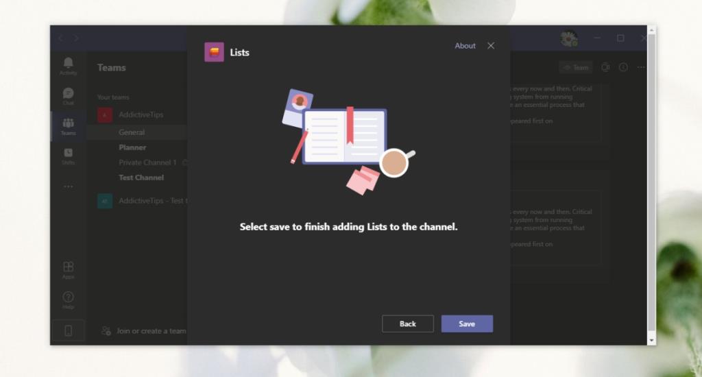 Cara mengatur dan menggunakan daftar Microsoft Teams