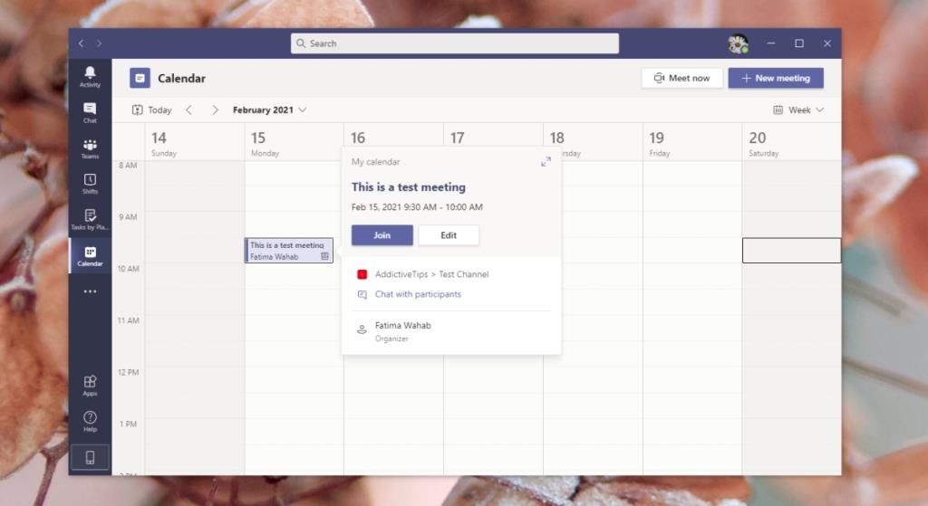 Cara mendapatkan pautan mesyuarat Microsoft Teams