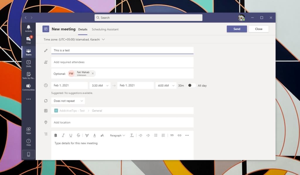 كيفية إنشاء Microsoft Teams Calendar واستخدامه