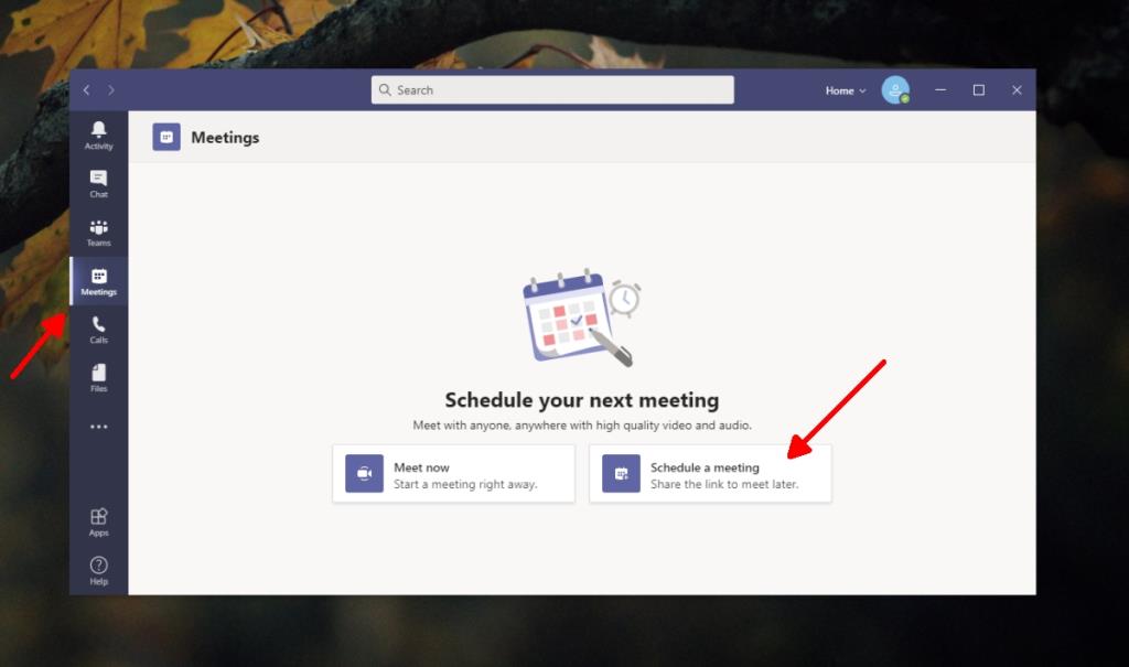 Microsoft Teams'de bir toplantı nasıl planlanır