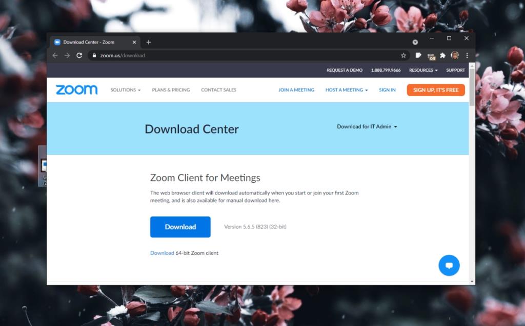 download zoom client app