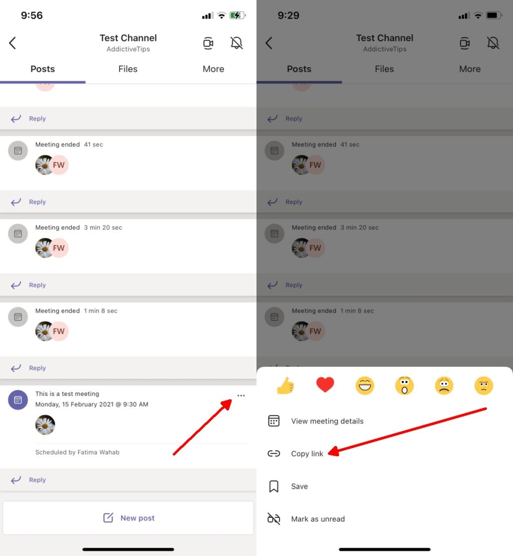 Как получить ссылку на собрание Microsoft Teams