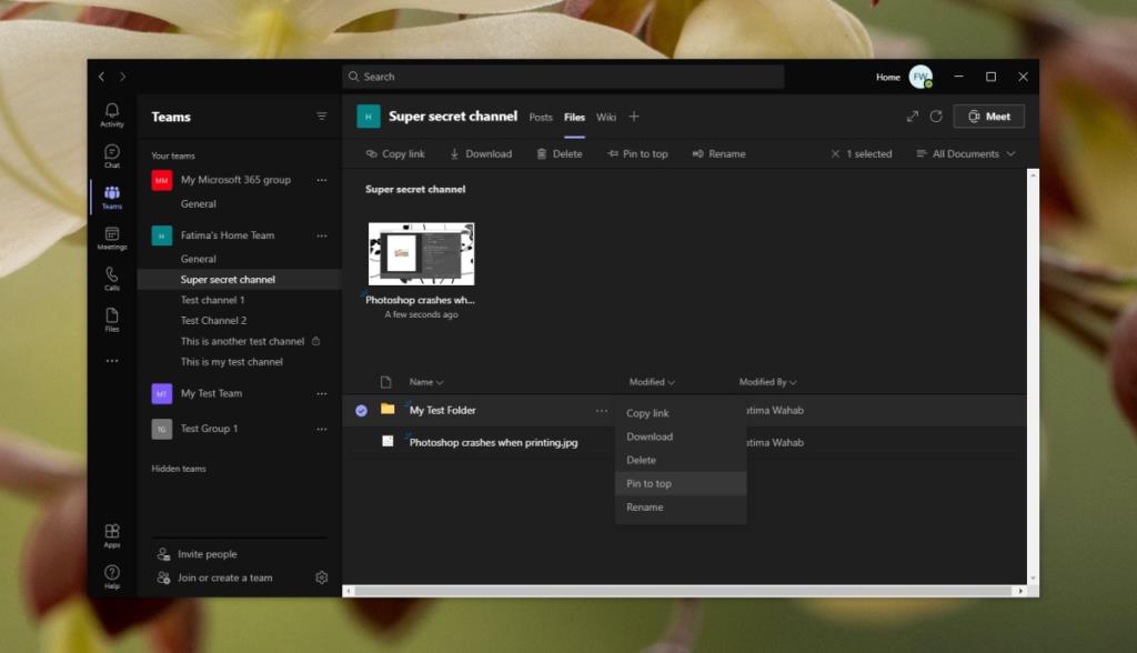 Cum să partajați și să gestionați fișierele Microsoft Teams într-un canal