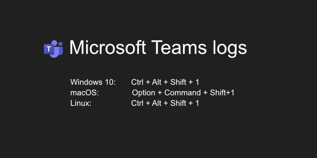 トラブルシューティングのためにMicrosoftTeamsログを生成する方法