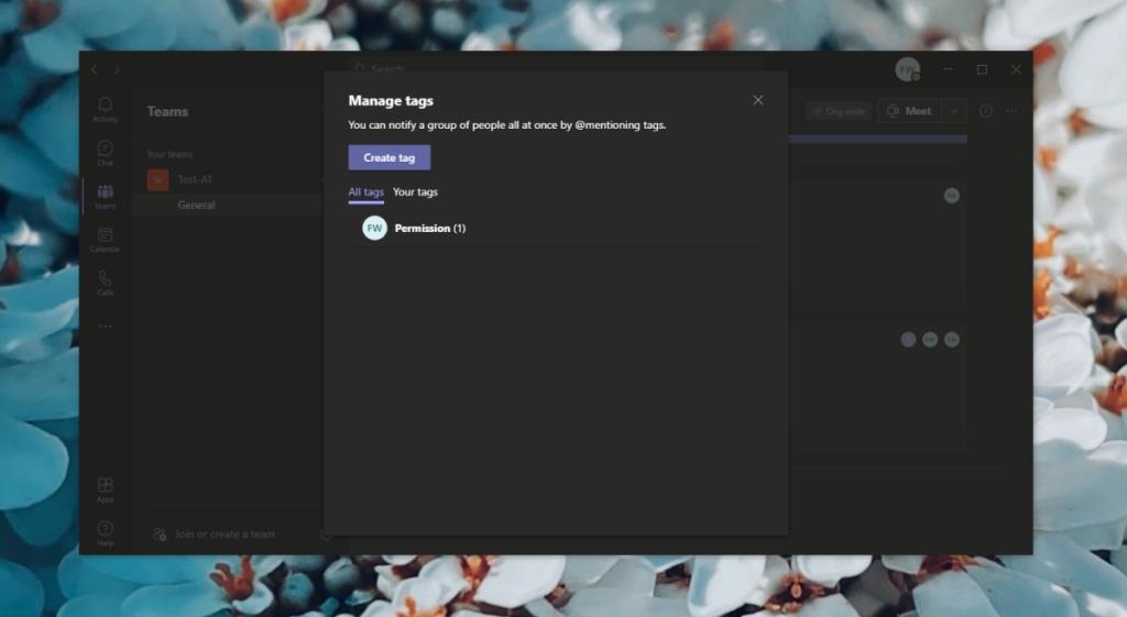 Cara membuat dan menggunakan tag Microsoft Teams