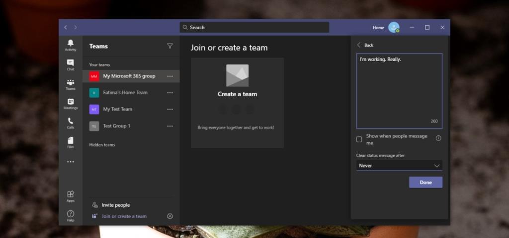 Как заблокировать статус Microsoft Teams Away