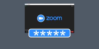 Cara menemukan kata sandi rapat Zoom