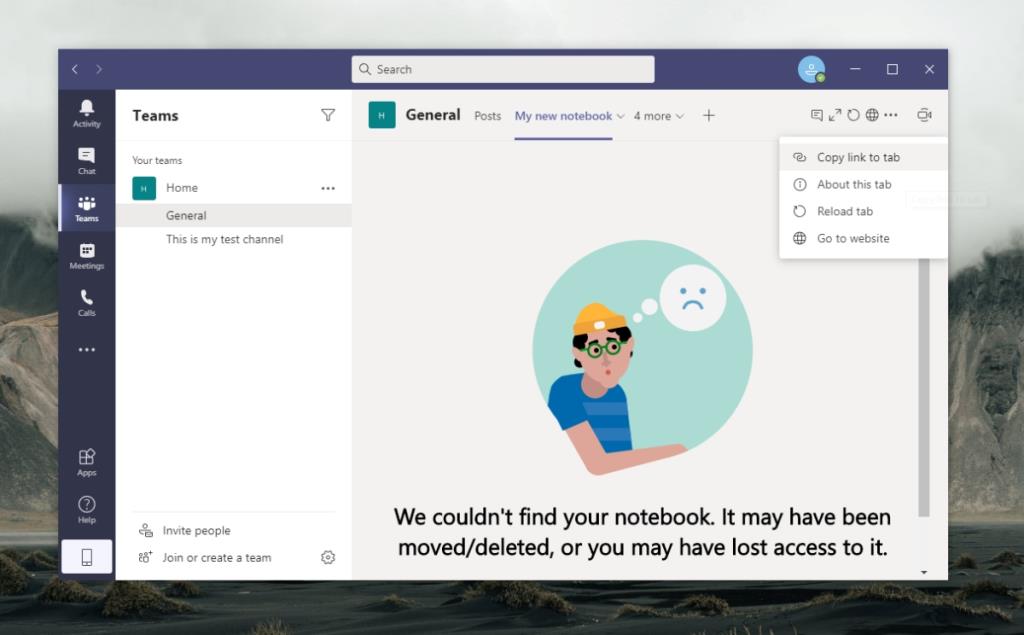 Microsoft Teams Stiamo riscontrando problemi nel trovare l'errore del tuo notebook (RISOLTO)