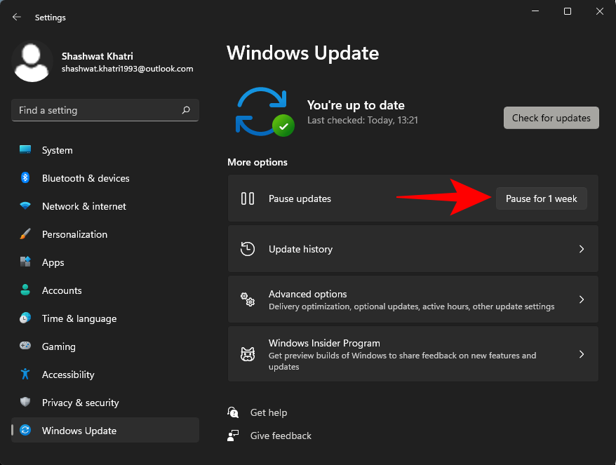 Cum să dezactivezi actualizările pe Windows 11