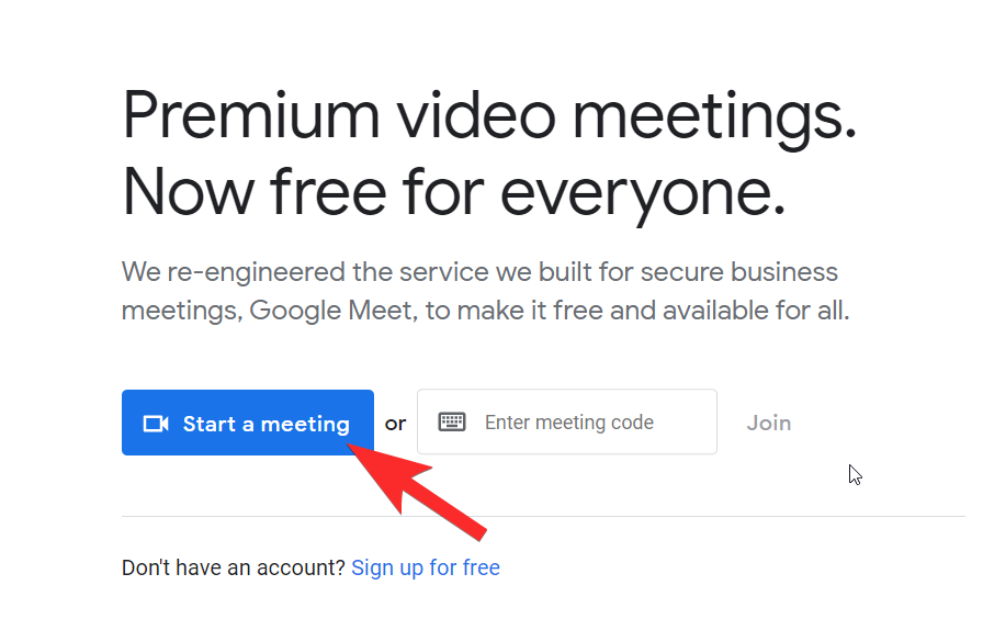 Google Meetを作成する方法：会議を開始し、招待し、参加を許可する