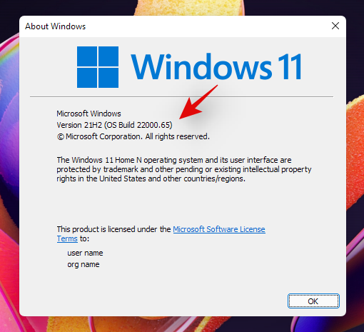 Windows11のバージョンを確認する方法