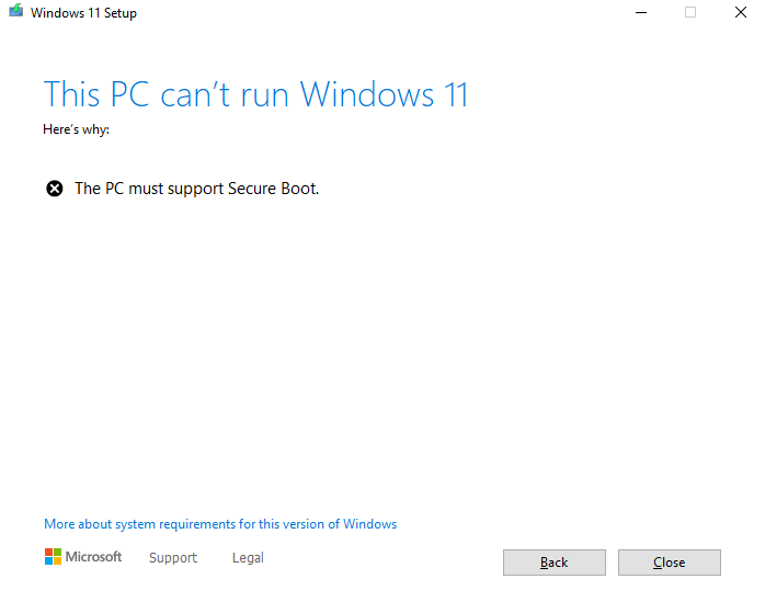 보안 부팅 11 윈도우 윈도우 11
