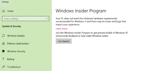 Wat gebeurt er als stabiel Windows 11 arriveert als u Dev Channel Insider Build Now installeert