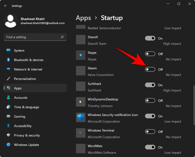 Hoe u kunt voorkomen dat apps worden geopend bij het opstarten op Windows 11