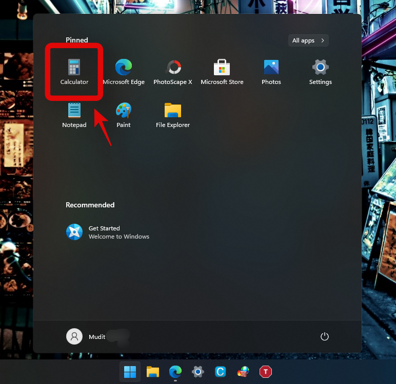 Menu Start di Windows 11: come spostare un'app o un collegamento in alto