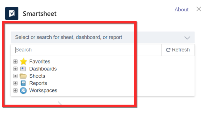 Como adicionar o Smartsheet ao Microsoft Teams