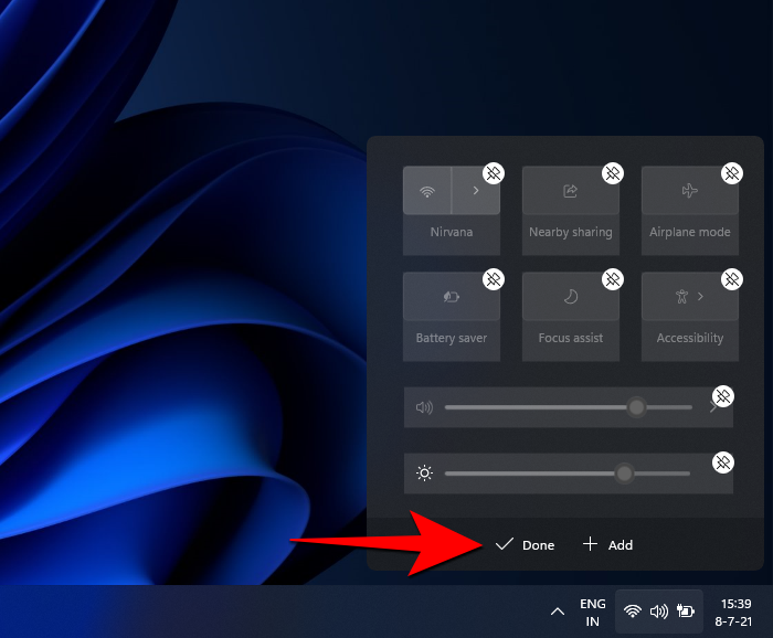 Comment ajouter, supprimer ou modifier l'ordre des raccourcis dans Windows 11 Action Center