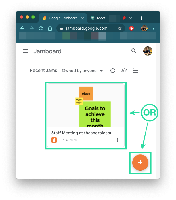 Cum să utilizați Google Jamboard cu Google Meet