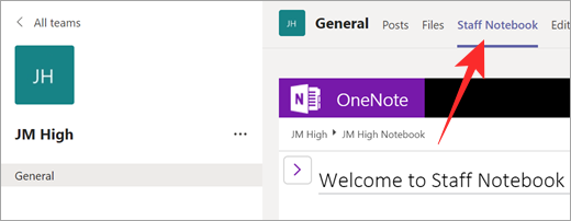 Microsoft Teams'de OneNote nasıl eklenir ve kullanılır?