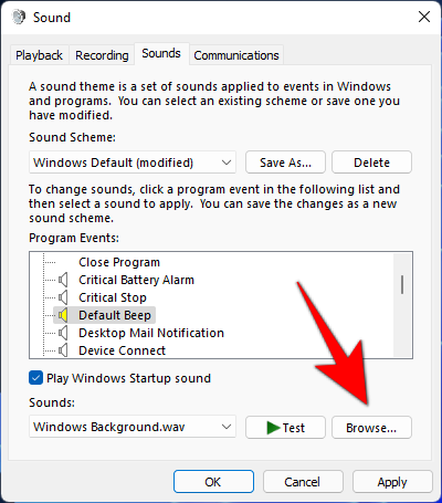 Cum să dezactivezi sunetele de alertă din Windows 11