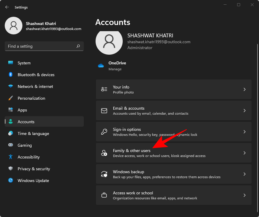 Cómo crear un nuevo usuario en Windows 11 (local o en línea)