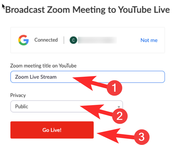 Cómo transmitir su reunión de Zoom en vivo en Facebook Live y YouTube