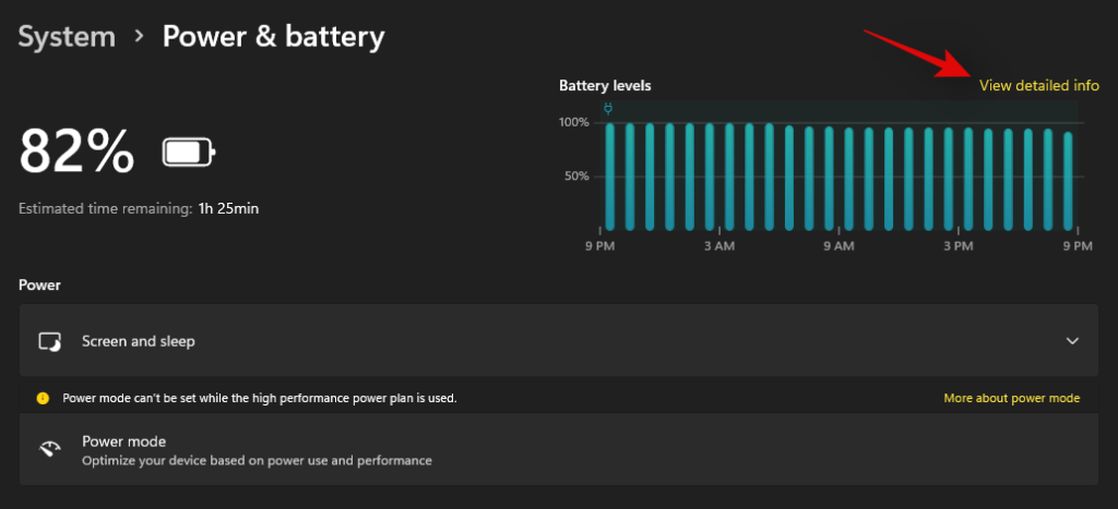 Como verificar o estado da bateria Windows 11