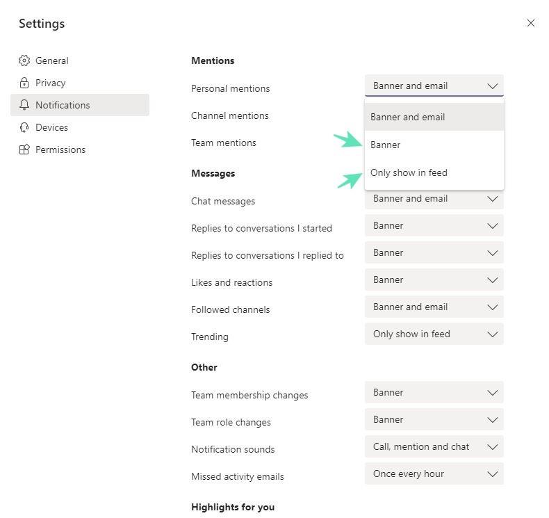 كيفية إيقاف رسائل البريد الإلكتروني من Microsoft Teams