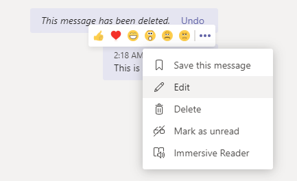 ユーザーがMicrosoftTeamsで送信されたメッセージを編集または削除できないようにする方法