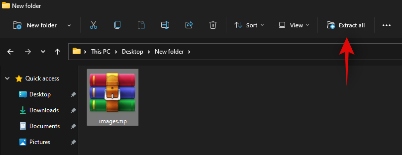 Windows11でファイルをネイティブにまたはソフトウェアを使用して解凍する方法