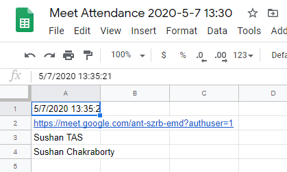 Cum să luați prezența la Google Meet