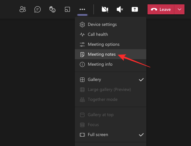 MicrosoftTeamsで会議メモをとる方法