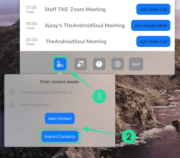 Mac의 Google Meet, Zoom, Microsoft Teams 등에서 즉시 회의에 참여하는 방법