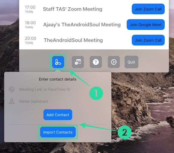 Come partecipare istantaneamente alle riunioni su Google Meet, Zoom, Microsoft Teams e altro su un Mac