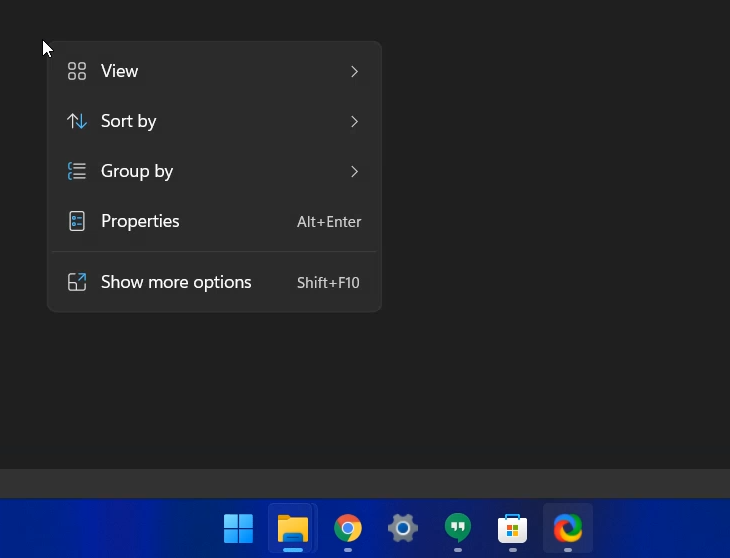 Opção de atualização ausente no menu de contexto do Windows 11?  Como encontrar