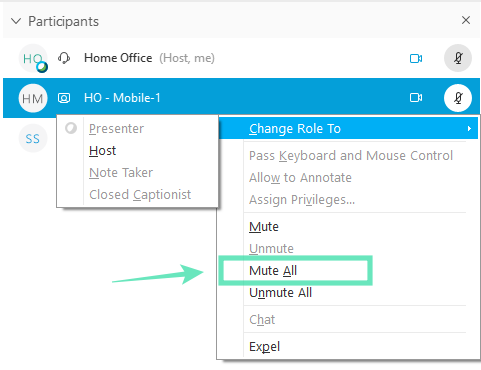 Iedereen dempen op Microsoft Teams, Zoom, Google Meet, Skype en WebEx