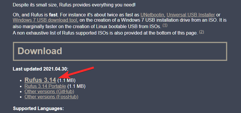Cum se creează o unitate USB bootabilă cu Windows 11 ISO din programul Dev Channel Insider