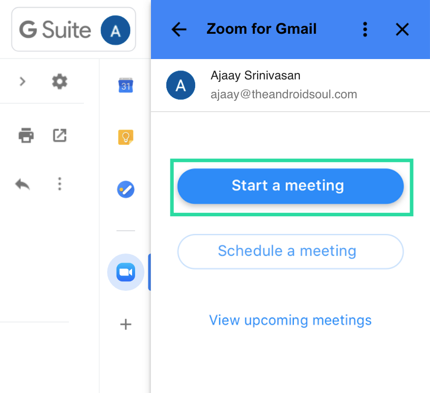 如何從 Gmail 開始和安排 Zoom 會議