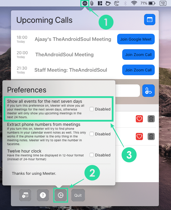 Como participar de reuniões instantaneamente no Google Meet, Zoom, Microsoft Teams e muito mais em um Mac