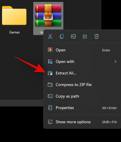 كيفية فك ضغط الملفات على Windows 11 أصلاً أو باستخدام برنامج