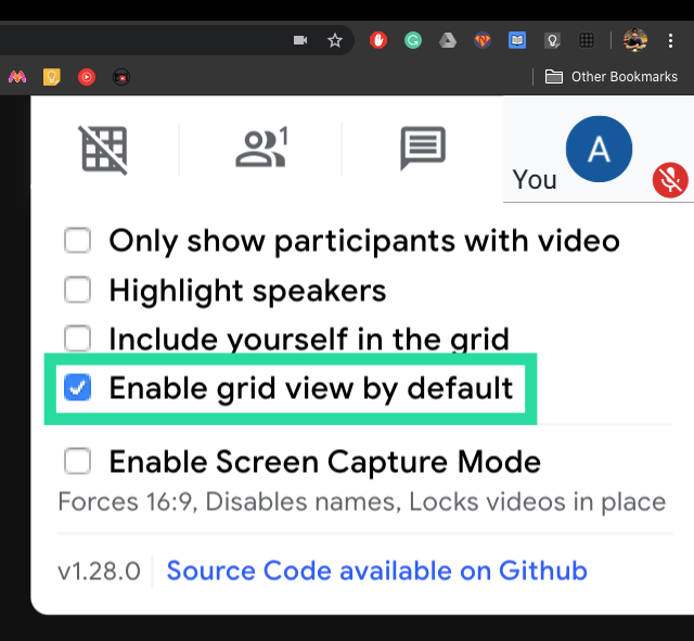 Google Meet Grid View : Comment télécharger l'extension Chrome et afficher tous les participants